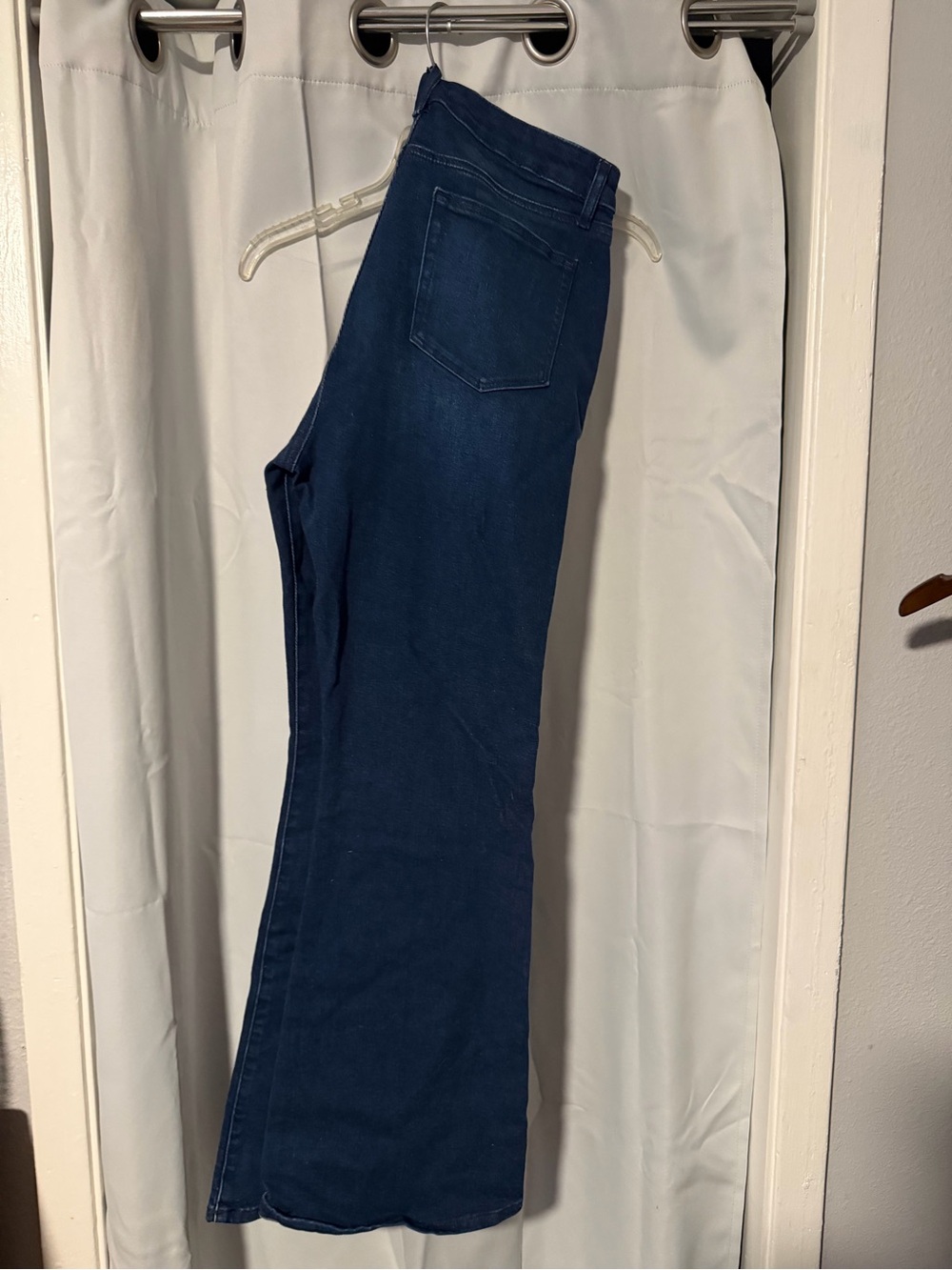 Loft  Women's Dark Blue Flare Jeans